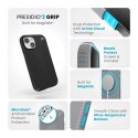 Speck Presidio2 Grip Magsafe - Etui iPhone 15 (Black / Slate Grey / White)