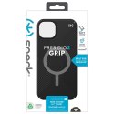 Speck Presidio2 Grip Magsafe - Etui iPhone 15 Plus (Black / Slate Grey / White)