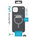 Speck Presidio2 Grip Magsafe - Etui iPhone 15 Plus (Charcoal Grey / Cool Bronze / White)