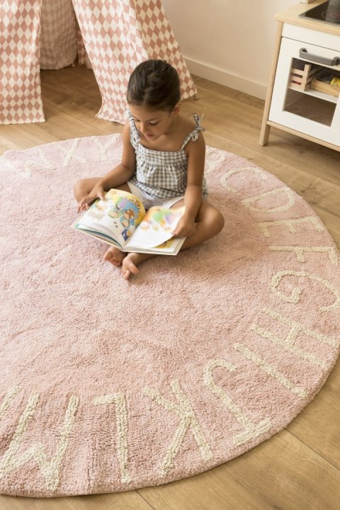 Dywan Bawełniany Round ABC Vintage Nude Natural Ø150 cm Dywan Bawełniany Round ABC Vintage Nude Natural Ø150 cm