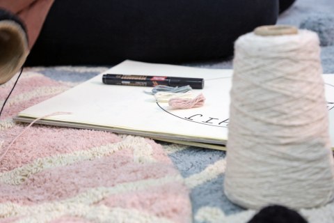 Dywan Bawełniany Round ABC Vintage Nude Natural Ø150 cm Dywan Bawełniany Round ABC Vintage Nude Natural Ø150 cm
