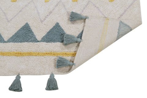Dywan bawełniany Azteca Natural Vintage Azul 120x160 cm Dywan bawełniany Azteca Natural Vintage Azul 120x160 cm