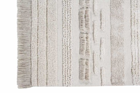 Lorena Canals Dywan bawełniany Air Dune White 140 x 200 cm Lorena Canals Dywan bawełniany Air Dune White 140 x 200 cm
