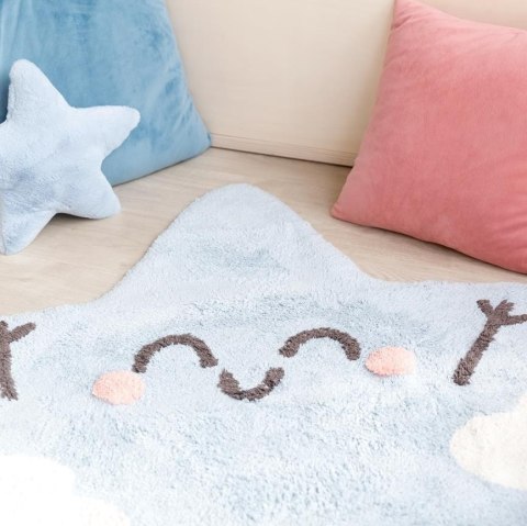 Lorena Canals Dywan bawełniany Happy Star, Mr Wonderful & Lorena Canals Ø 120 cm Lorena Canals Dywan bawełniany Happy Star, Mr Wonderful & Lorena Canals Ø 120 cm