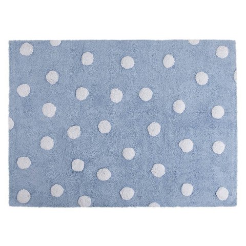 Lorena Canals Dywan bawełniany Topos Azul/Blue 120 x 160 cm Lorena Canals Dywan bawełniany Topos Azul/Blue 120 x 160 cm
