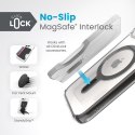 Speck Presidio Perfect-Clear ClickLock & Magsafe - Etui iPhone 15 / iPhone 14 / iPhone 13 (Clear / Frosted Black / Slate Grey)