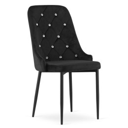 Krzesło AMORE - czarne x 3