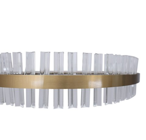 MONAKO piękny złoty żyrandol LED z kryształami Ø80 cm 11520 MONAKO piękny złoty żyrandol LED z kryształami Ø80 cm 11520