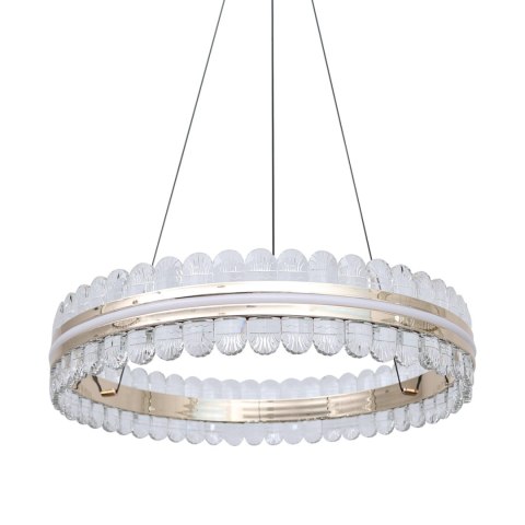 Złota lampa RING Medusa z kryształami w kształcie meduzy 60cm 22797 Złota lampa RING Medusa z kryształami w kształcie meduzy 60cm 22797