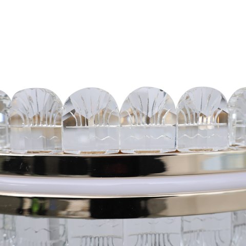 Złota lampa RING Medusa z kryształami w kształcie meduzy 60cm 22797 Złota lampa RING Medusa z kryształami w kształcie meduzy 60cm 22797