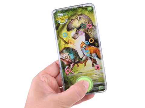 Gra wodna zręcznościowa złap kółka dinozaury GR0629 Gra wodna zręcznościowa złap kółka dinozaury GR0629