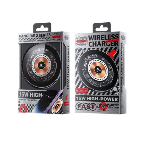 WEKOME WP-U164 Vanguard Series - Ładowarka indukcyjna MagSafe 15W (Czarny) WEKOME WP-U164 Vanguard Series - Ładowarka indukcyjna MagSafe 15W (Czarny)