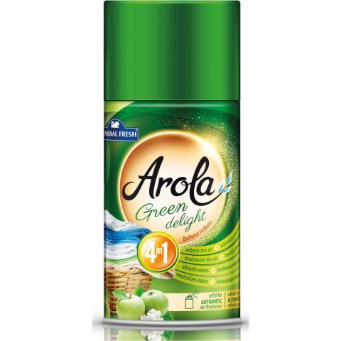 Wkład do odświeżacza powietrza Arola 250ml zielona rozkosz