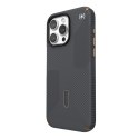 Speck Presidio2 Grip ClickLock & MagSafe - Etui iPhone 15 Pro Max (Charcoal Grey / Cool Bronze)