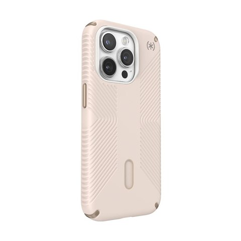 Speck Presidio2 Grip ClickLock & Magsafe - Etui iPhone 15 Pro (Bleached Bone / Heirloom Gold / Hazel Brown)