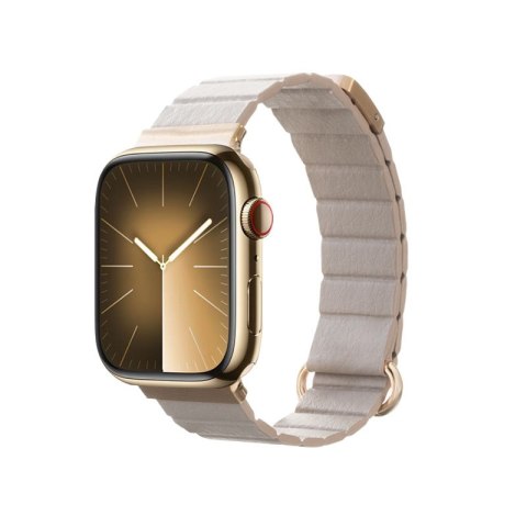 Crong Eclipse - Skórzany pasek magnetyczny Apple Watch 38/40/41mm (beżowy) Crong Eclipse - Skórzany pasek magnetyczny Apple Watch 38/40/41mm (beżowy)