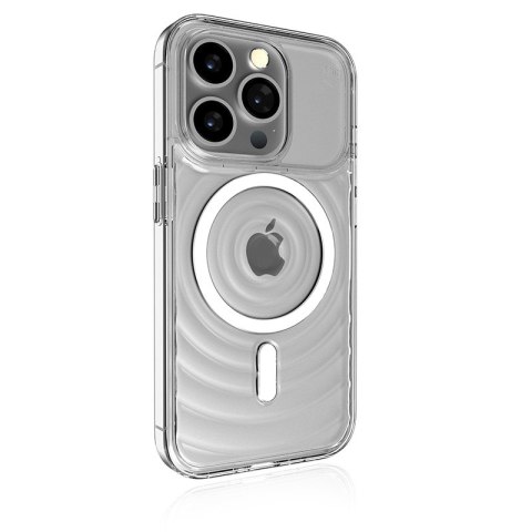 STM Reawaken Ripple MagSafe - Etui antystresowe iPhone 15 Pro Max (Clear) STM Reawaken Ripple MagSafe - Etui antystresowe iPhone 15 Pro Max (Clear)