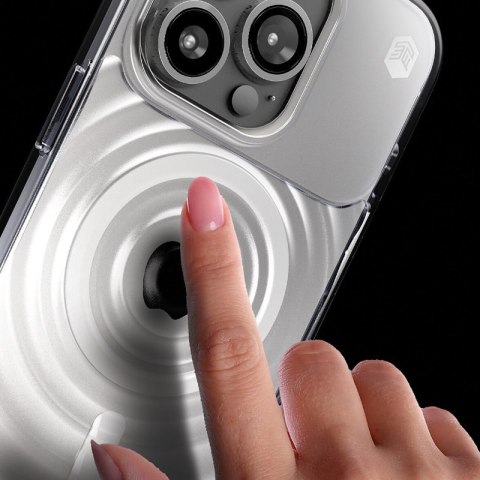 STM Reawaken Ripple MagSafe - Etui antystresowe iPhone 15 Pro Max (Clear) STM Reawaken Ripple MagSafe - Etui antystresowe iPhone 15 Pro Max (Clear)