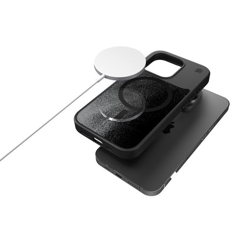 STM Relax Sand MagSafe - Etui antystresowe iPhone 15 Pro Max (Black / Grey) STM Relax Sand MagSafe - Etui antystresowe iPhone 15 Pro Max (Black / Grey)