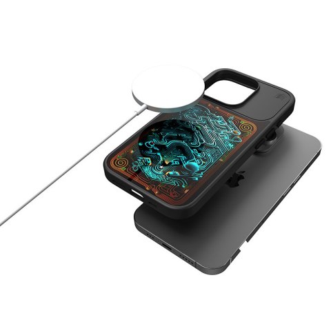 STM Reveal Warm MagSafe - Etui antystresowe iPhone 15 Pro Max (Black Realm) STM Reveal Warm MagSafe - Etui antystresowe iPhone 15 Pro Max (Black Realm)