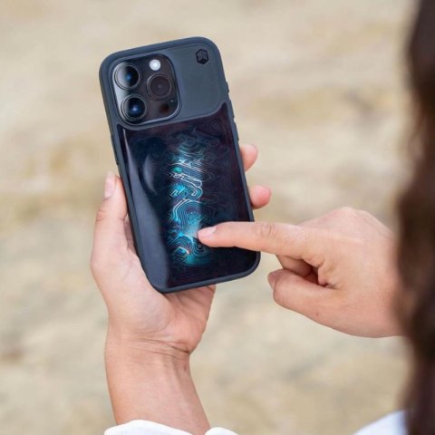 STM Reveal Warm MagSafe - Etui antystresowe iPhone 15 Pro Max (Black Realm) STM Reveal Warm MagSafe - Etui antystresowe iPhone 15 Pro Max (Black Realm)