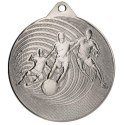 Medal Metalowy Piłka Nożna Fi 70 Mmc3070 - Srebrny