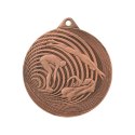 Medal Stalowy Pływanie Fi 70 Mmc3074 - Brązowy