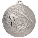 Medal Stalowy Pływanie Fi 70 Mmc3074 - Srebrny