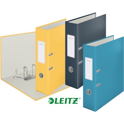 Segregator Leitz 180° Cosy Soft Touch A4/80mm żółty