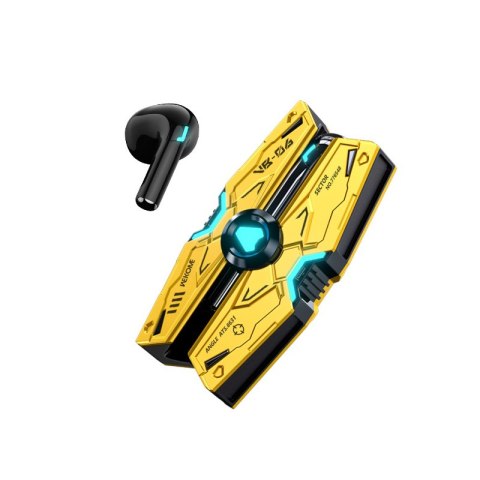 WEKOME VB06 Mecha Series - Bezprzewodowe słuchawki Bluetooth V5.3 TWS z etui ładującym (Żółty) WEKOME VB06 Mecha Series - Bezprzewodowe słuchawki Bluetooth V5.3 TWS z etui ładującym (Żółty)