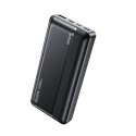 WEKOME WP-04 Pop Digital Series - Power bank 20000 mAh Fast Charging USB-C PD 20W + USB-A QC3.0 18W (Czarny)