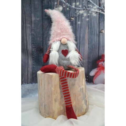 PANI SKRZAT Z PUCHATĄ CZAPĄ 45+36CM PANI SKRZAT Z PUCHATĄ CZAPĄ 45+36CM