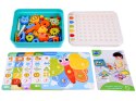 Hola interaktywny Panel nauka emocji liczb figur Montessori ZA4652