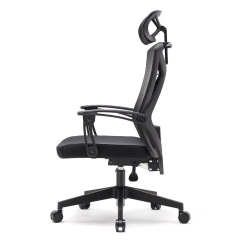 Fotel ergonomiczny ANGEL biurowy obrotowy Spino czarny Fotel ergonomiczny ANGEL biurowy obrotowy Spino czarny