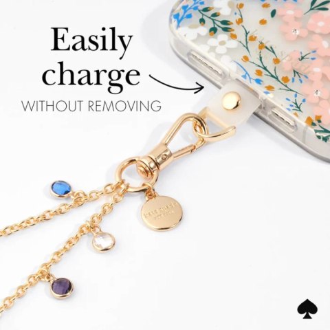 Kate Spade New York Universal Phone Charm Wristlet - Uniwersalna smyczka do telefonu (High Shine) Kate Spade New York Universal Phone Charm Wristlet - Uniwersalna smyczka do telefonu (High Shine)