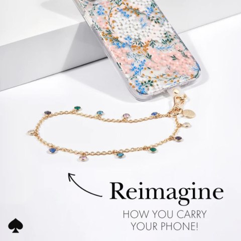 Kate Spade New York Universal Phone Charm Wristlet - Uniwersalna smyczka do telefonu (High Shine) Kate Spade New York Universal Phone Charm Wristlet - Uniwersalna smyczka do telefonu (High Shine)