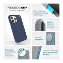 Speck Presidio2 Grip MagSafe - Etui iPhone 15 Pro Max (Coastal Blue / Dust Grey)