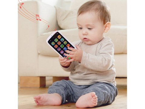 Telefon smartfon dotykowy interaktywny dla malucha światła melodie ZA4660 Telefon smartfon dotykowy interaktywny dla malucha światła melodie ZA4660