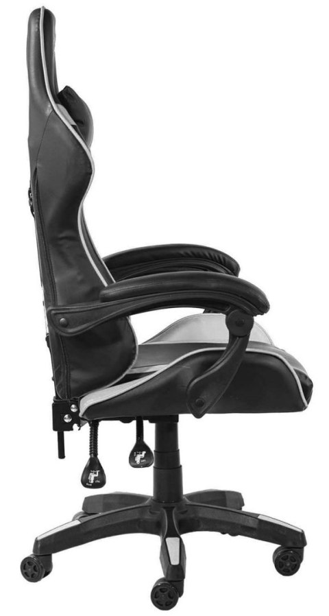 Fotel obrotowy gamingowy HERO GREY PU Fotel obrotowy gamingowy HERO GREY PU