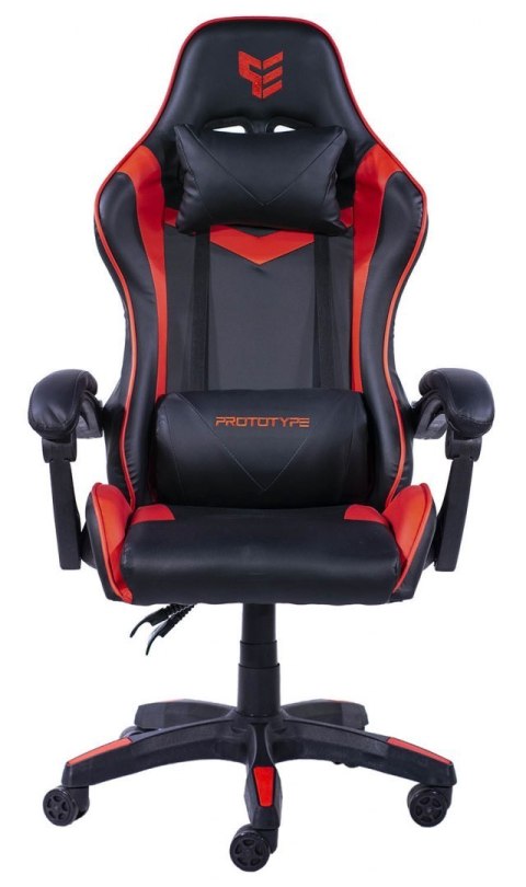 Fotel obrotowy gamingowy HERO RED PU Fotel obrotowy gamingowy HERO RED PU