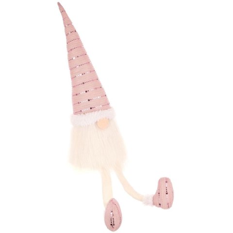 SKRZAT DEKORACYJNY SHINY SANTA 38+20CM RÓŻOWY SKRZAT DEKORACYJNY SHINY SANTA 38+20CM RÓŻOWY