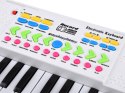 Organki mini keyboard zabawka dla dzieci 37 klawiszy mikrofon IN0160