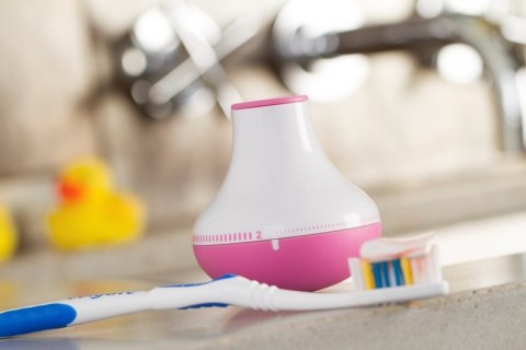 Quirky Bobble Brush - Timer do mycia zębów z uchwytem (niebieski) Quirky Bobble Brush - Timer do mycia zębów z uchwytem (niebieski)