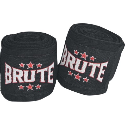 BANDAŻE OWIJKI BOKSERSKIE BRUTE 2SZT CZARNY BANDAŻE OWIJKI BOKSERSKIE BRUTE 2SZT CZARNY