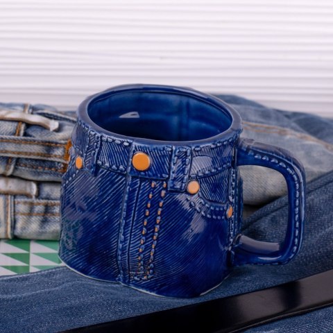 Jeansowy kubek Jeansowy kubek