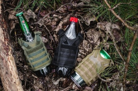 Taktyczna kamizelka na butelkę - ZIELONA Taktyczna kamizelka na butelkę - ZIELONA
