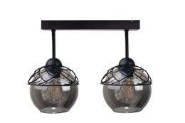 Lampa sufitowa 2xE27 MERA BLACK