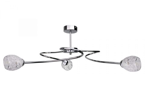 Lampa sufitowa 3xE27 FLOWER SILVER Lampa sufitowa 3xE27 FLOWER SILVER