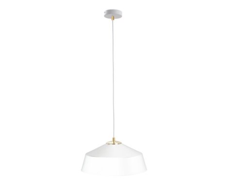 Lampa wisząca 1xE27 ATTO WHITE/GOLD Lampa wisząca 1xE27 ATTO WHITE/GOLD