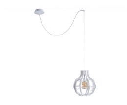 Lampa wisząca 1xE27 BENTO SMALL WHITE LONG 651